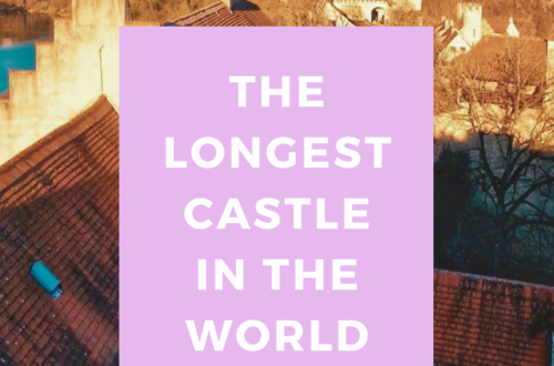 Adventures of Steffi main blog graphic for the post about "the longest castle in the world"